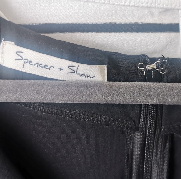PLUS 3X SPENCER & SHAW, Black Dress, Thick Stretch NWT - Picture 6 of 11
